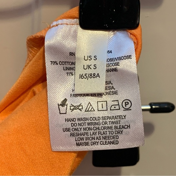 Free People Bright Colorful Knit Crochet Eyelet Pattern A-line Lined Mini Skirt - Picture 5 of 7